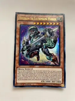 YuGiOh! Berserkion the Electromagna Warrior - SDMY-EN004 - 1st Edition - Ultra R - Image 1
