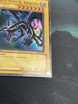 Red-Eyes B. Dragon SDJ-001 1st Edition Moderate Play Yu-Gi-Oh - Image 4