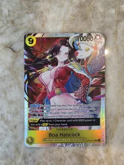 Boa Hancock OP14-112 SR English The Azure Sea's Seven - One Piece Card - NM - Image 1