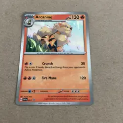 Arcanine Svp011 Cosmos Holo Black Star Promo - Pokemon TCG - Image 1