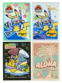 2024 Honolulu Bundle Individual Card Sleeves Pokemon World Championships - Image 1