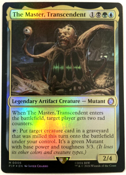 MTG The Master, Transcendent *FOIL* Universes Beyond: Fallout 0006 NM - Image 1