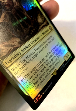 MTG The Master, Transcendent *FOIL* Universes Beyond: Fallout 0006 NM - Image 2