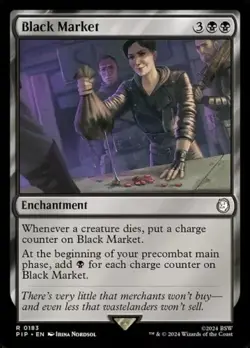 Black Market - 183 - NM - Universes Beyond: Fallout - MTG - Image 1