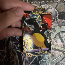 Shiny Charizard V3 Gold Holo Box Hit Team Rocket Database Pokemon Card - Image 2