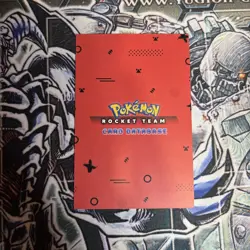 Shiny Charizard V4 Gold Holo Box Hit Team Rocket Database Pokemon Card - Image 3