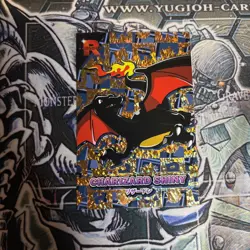 Shiny Charizard V1 Gold Holo Box Hit Team Rocket Database Pokemon Card - Image 1