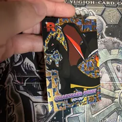 Shiny Charizard V2 Gold Holo Box Hit Team Rocket Database Pokemon Card - Image 2