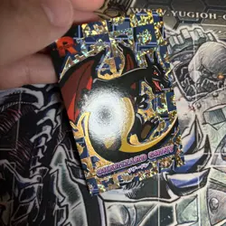 Shiny Charizard V5 Gold Holo Box Hit Team Rocket Database Pokemon Card - Image 2