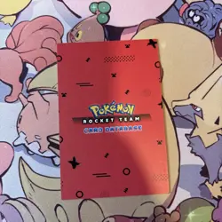 Shiny Charizard V1 Blue Holo Box Hit Team Rocket Database Pokemon Card - Image 2