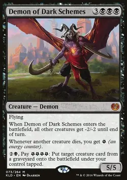 Demon of Dark Schemes - Kaladesh | MTG Card - Image 3