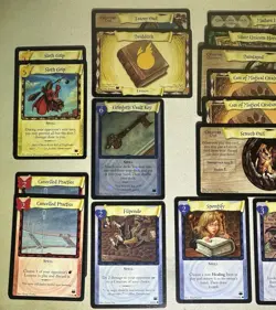 Harry Potter TCG Lot of 22 Cards - Includes Gringotts Vault Key Foil - Image 2