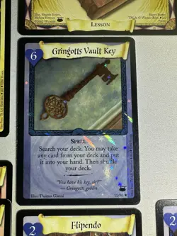 Harry Potter TCG Lot of 22 Cards - Includes Gringotts Vault Key Foil - Image 4