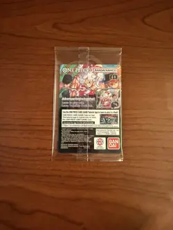 One Piece Luffy College Basketball Card Promo (IN HAND SHIPS RIGHT AWAY) - Image 2