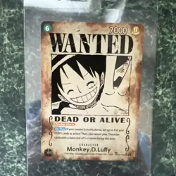 Monkey D Luffy Op13 118 Wanted Poster One Piece Card Game Tcg *READ DESCRIPTION* - Image 1