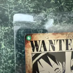 Monkey D Luffy Op13 118 Wanted Poster One Piece Card Game Tcg *READ DESCRIPTION* - Image 2
