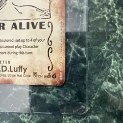Monkey D Luffy Op13 118 Wanted Poster One Piece Card Game Tcg *READ DESCRIPTION* - Image 4