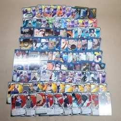 Lot of 92 Naruto CCG Ninja Cards 2002 1st Edition - Image 1