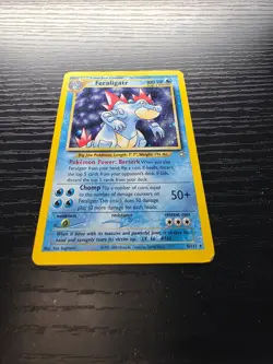 Feraligatr 4/111 Holo Neo Genesis Pokemon TCG LP Lightly Played English - Image 5