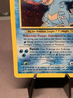 Pokemon TCG Feraligatr 4/111 Neo Genesis Unlimited Holo Rare 2000 WOTC VTG NM - Image 5