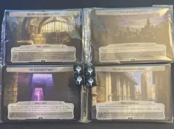 MTG Magic Doctor Who Planechase 40 Planes + 4 Dice Complete Set - Image 1