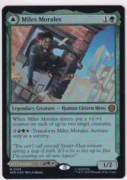 Miles Morales (0108) Marvel's Spider-Man MTG Foil - Image 1