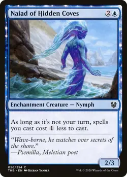 MTG Naiad Of Hidden Coves - Theros Beyond Death (THB) NM #56 - Image 1