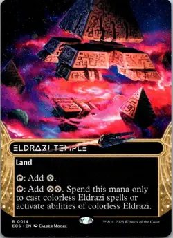 Edge of Eternities: Stellar Sights #14 Eldrazi Temple (0014) (Borderless) - Image 1