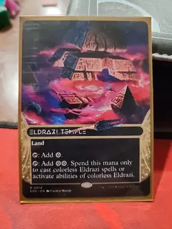 Eldrazi Temple (0014) (Borderless) Edge of Eternities: Stellar Sights Regular - Image 1