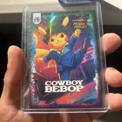 Cowboy Bebop (Pikachu) #186 - Galaxy Holo - Electric Pikachu Cosplay - Pokemon - Image 2