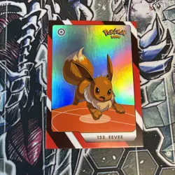 2025 Pokemon Kanto Full House - Silver Holo - Eevee #133 - Image 1