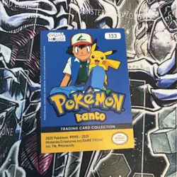 2025 Pokemon Kanto Full House - Silver Holo - Eevee #133 - Image 2