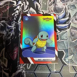 2025 Pokemon Kanto Full House - Silver Holo - Squirtle #007 - Image 1