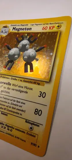 Pokemon TCG Magneton Holo 11/62 Basis Set Rare Deutsch 🇩🇪 - Image 4