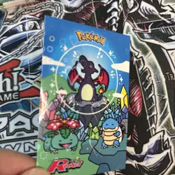 Bubble Charizard Kanto Starters Hearts Holo Team Rocket Database Pokemon - Image 2