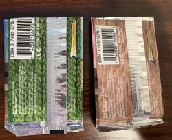 Vintage Pokemon Neo Discovery Smeargle & Scizor Packs-Artwork - OPENED EMPTY Vtg - Image 2