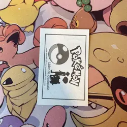 Green Holo Hit - Cissy - 2022 Pokemon Indigo League Sticker Set (Peru) - Image 2
