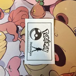 Green Holo Hit - Officer Jenny - 2022 Pokemon Indigo League Sticker Set (Peru) - Image 2