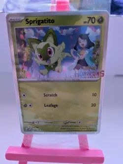 191 Sprigatito Sealed Scarlett & Violet Promo 2024 Pokemon - Image 1