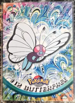1999 Pokemon Topps Butterfree 12 Ungraded NM or Better - Image 1
