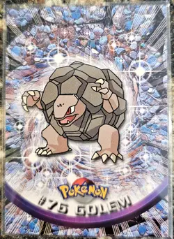 1999 Pokemon Topps Golem 76 Ungraded NM or Better - Image 1