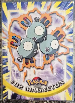 1999 Pokemon Topps Magneton 82 Ungraded NM or Better - Image 1