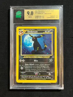 Pokemon Umbreon 13/75 Neo Discovery Holo MNT 9 Mint 2001 WOTC Vintage Rare - Image 1