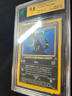 Pokemon Umbreon 13/75 Neo Discovery Holo MNT 9 Mint 2001 WOTC Vintage Rare - Image 2