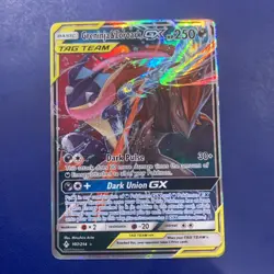 2019 Pokemon Unbroken Bonds Greninja Zoroark GX Full Art #107/214 NM - Image 1