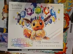 Prismatic Evolutions Pokemon Center Exclusive Elite Trainer Box ETB SEALED - Image 1