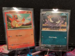 Pokemon ASCENDED HEROES Charmander & Gastly COSMO HOLO PROMOS 020 & 123 NM - Image 1