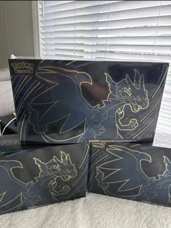 *Sealed Mega Charizard X EX Ultra Premium Collection* Pokemon 3x Lot - Image 2