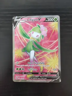 2022 Pokemon Hisuian Lilligant V (Full Art) 162/189 Astral Radiance Holo - Image 1