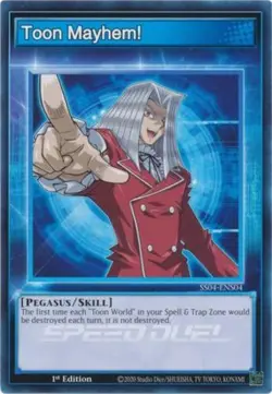 1x (NM) Toon Mayhem! - SS04-ENS04 - Common - 1st Edition YuGiOh - Image 1